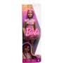 Barbie Fashionistas Doll #207 With Pink-Streaked Hair And Heart Dress