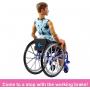 Barbie® Fashionistas® Doll #195 - Barbie Doll with Wheelchair and Ramp