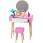 Barbie Furniture And Accessory Pack, Kids Toys, Vanity theme