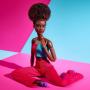 Barbie Looks #14 Doll, Natural Black Hair, Color Block Crop Top