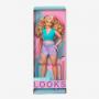 Barbie Looks #16 Doll, Blonde, Color Block Outfit With Waist Cut-Out 2