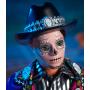 2023 Día De Muertos Ken Doll Wearing Blue Jacket And Black Hat, Barbie Signature Collectible