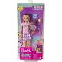 Barbie Dolls And Accessories, Skipper Doll With Baby Figure And 5 Accessories, Babysitters Inc. Playset