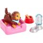Barbie Pet and Accessories Set Featuring Puppy with Nodding Head and Wagging Tail, Plus 10+ Storytelling Pieces