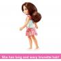 Barbie Toys, Chelsea Doll, 6-Inch Small Doll With Brace For Scoliosis Spine Curvature