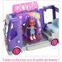 Barbie Extra Mini Minis Tour Bus Playset With Doll, Expandable Vehicle, Clothes And Accessories