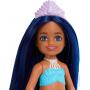 Mermaid Chelsea Barbie Doll With Blue Hair And Tail, Mermaid Toys