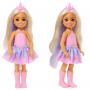 Unicorn-Inspired Chelsea Barbie Doll With Lavender Hair, Unicorn Toys