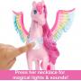 Barbie A Touch Of Magic Pink Pegasus With Puppy, Winged Horse Toys With Lights And Sounds