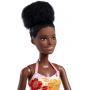 Barbie Doll, Kids Toys, Barbie Loves the Ocean Doll with Natural Black Hair, Doll Body Made From Recycled Plastics, Summer Clothes and Accessories​