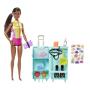 Barbie Dolls & Accessories, Marine Biologist Doll (Brunette) & Mobile Lab Playset