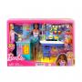 Barbie Beach Boardwalk Playset With Barbie “Brooklyn” & “Malibu” Dolls, 2 Stands & 30+ Accessories