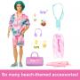 Travel Ken Doll With Beach Fashion, Barbie Extra Fly