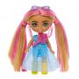 Barbie Extra Mini Minis Doll With Pink And Blond Hair, Accessories And Doll Stand, 3.25-Inch Collectible