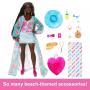 Travel Barbie Doll With Beach Fashion, Barbie Extra Fly