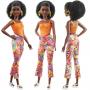 Barbie® Fashionistas® Doll #198, Curly Black Hair And Petite Body, new packaging