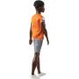 Barbie Fashionistas Ken Fashion Doll #203 With Twisted Black Hair, Orange Athletic Jersey, Shorts & White Sneakers