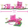 MEGA Barbie the Movie Replica Dreamhouse Building Kit (1795 Pieces) For Collectors
