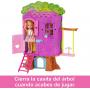 Chelsea Barbie Doll And Treehouse Playset With Pet Puppy