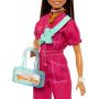 Barbie doll with pink jumpsuit