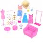 Barbie Fashion & Beauty Stylist and Wardrobe Playset