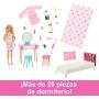 Barbie Doll And Bedroom Playset, Barbie Furniture With 20+ Pieces