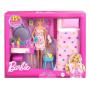 Barbie Doll And Bedroom Playset, Barbie Furniture With 20+ Pieces