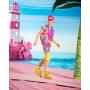 Barbie the Movie Collectible Ken Doll Wearing Retro-Inspired Inline Skate Outfit And Inline Skates