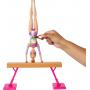 Barbie Gymnastics Playset With Blonde Fashion Doll, Balance Beam, 10+ Accessories & Flip Feature