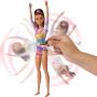 Barbie Gymnastics Playset With Blonde Fashion Doll, Balance Beam, 10+ Accessories & Flip Feature