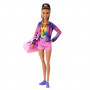 Barbie Gymnastics Playset With Blonde Fashion Doll, Balance Beam, 10+ Accessories & Flip Feature