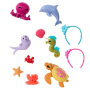 Barbie Mermaid Dolls 2-Pack With Sea Animals, Headbands & Ocean Accessories