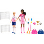 Barbie Careers Dolls & 15 Accessories, Soccer Player Playset Brooklyn” & Blonde Petite Player Dolls, 2 Nets, 2 Balls & More (Amazon Exclusive)