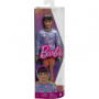 Barbie Fashionistas Ken Doll #219 with Pink and Blue Patterened Shirt  With Slender Body & Removable Outfit