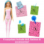 Barbie Color Reveal Rainbow-inspired Series Doll & Accessories With 6 Surprises, Color-Change Bodice