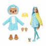 Barbie Cutie Reveal series 6 doll teddy bear in a plush dolphin costume