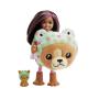 Barbie Cutie Reveal Chelsea Doll & Accessories, Animal Plush Costume & 6 Surprises Including Color Change, Puppy as Frog