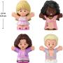 Little People Collector Barbie: the Movie Special Edition Set For Adults & Fans, 4 Figures