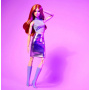 Barbie Looks #20 doll (Redhead, purple skirt, Knee-High Boots)