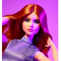 Barbie Looks #20 doll (Redhead, purple skirt, Knee-High Boots)