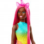 Barbie Unicorn Doll With 7-inch-Long Fantasy Hair & Accessories For Styling Play
