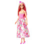 Barbie Royal Doll With Pink And Blonde Hair, Butterfly-Print Skirt And Accessories