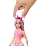 Barbie Unicorn Doll With Fantasy Hair, Ombre Outfits And Unicorn Accessories (Pink)