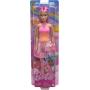 Barbie Unicorn Doll With Fantasy Hair, Ombre Outfits And Unicorn Accessories (Pink)