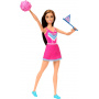 Barbie Cheerleader Fashion Doll Cheerleader Uniform Pompom Flag