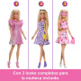 Barbie Dream Closet Playset with Blonde Fashion Doll, Clothes and Accessories, Over 36 Inches Wide, 25+ Pieces