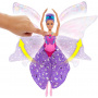 Barbie Dance And Flutter Doll With 2-In-1 Transformation From Dancer To Butterfly, Purple Hair