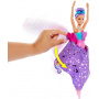 Barbie Dance And Flutter Doll With 2-In-1 Transformation From Dancer To Butterfly, Purple Hair