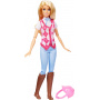 Barbie Mysteries The Great Horse Chase riding Malibu doll