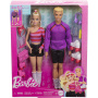 Barbie Fashionistas 65th anniversary 2 pack - new roller skating Barbie and Ken dolls